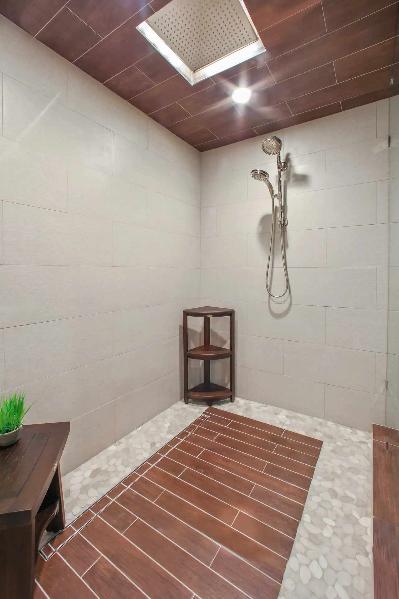 Finished basement in Roswell, GA by HomeVantage