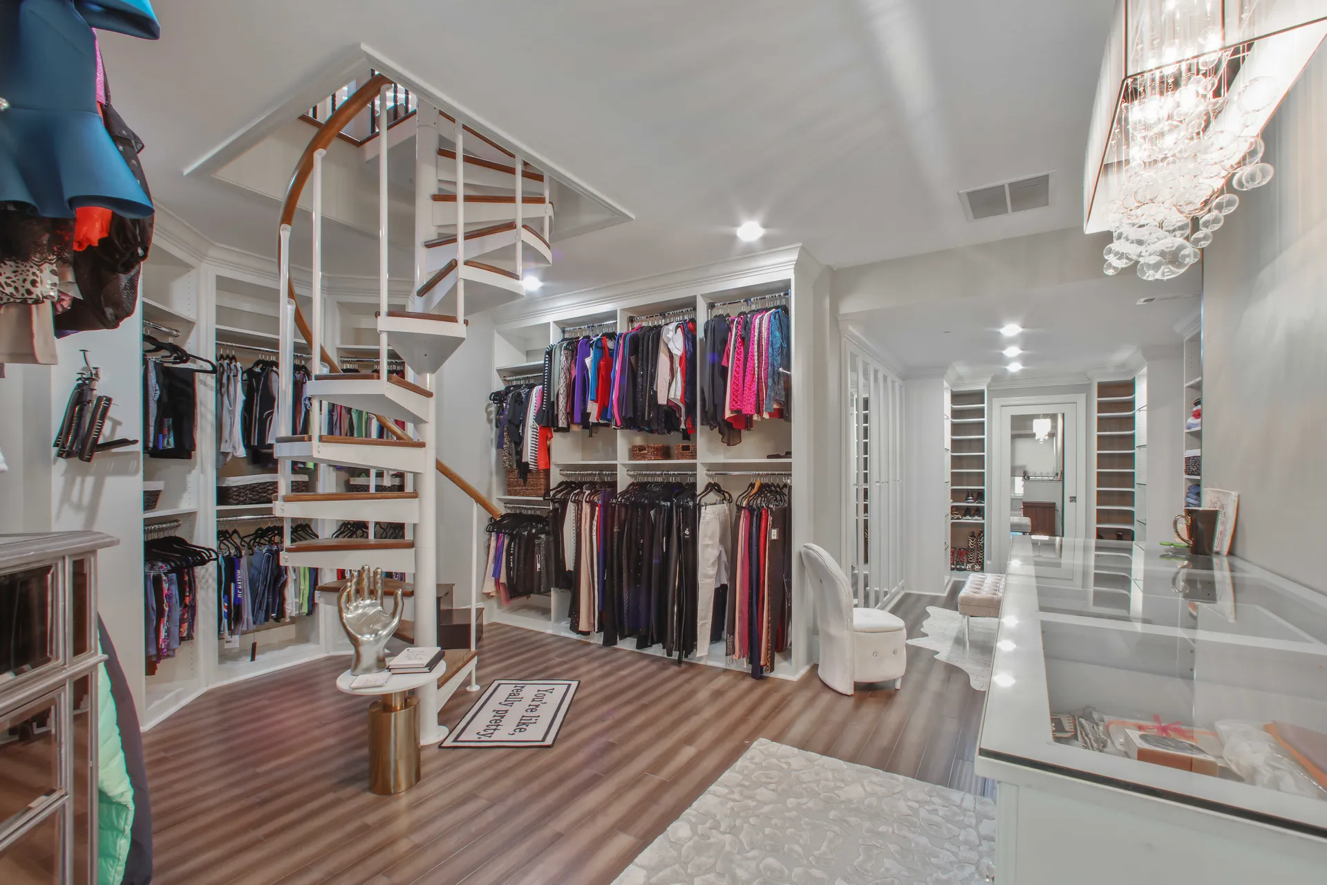 Finished basement in Roswell, GA by HomeVantage