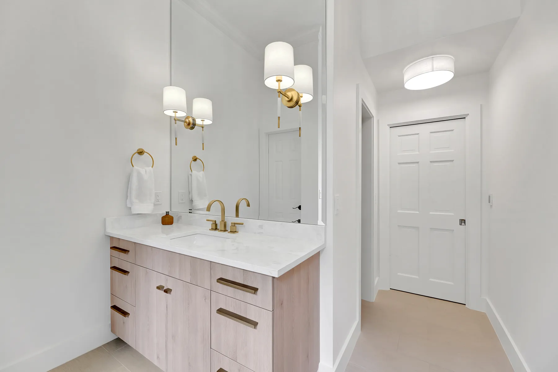 Vanity — Alpharetta bathroom remodel by HomeVantage