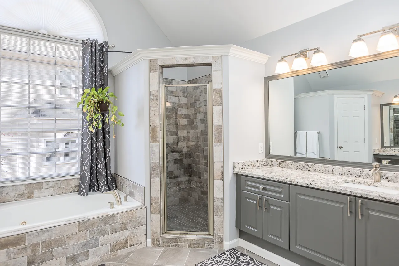 Vanity — Johns Creek bathroom remodel by HomeVantage
