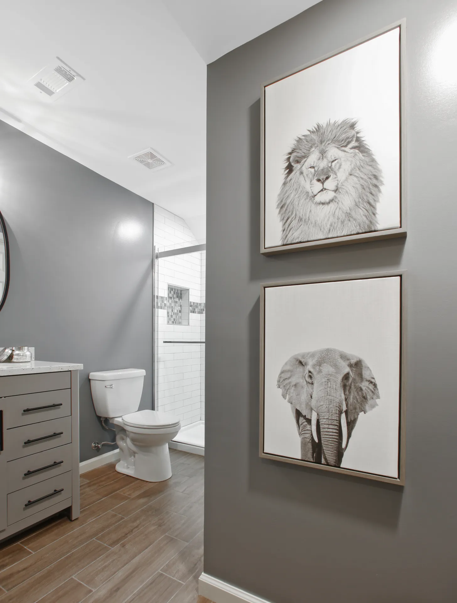 Bathroom remodel in Johns Creek, GA by HomeVantage