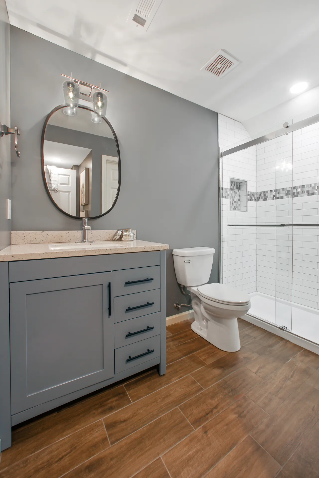 Vanity — Johns Creek bathroom remodel by HomeVantage