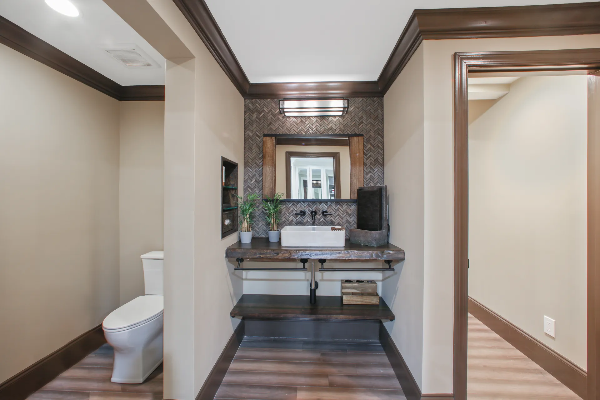 Vanity — Roswell bathroom remodel by HomeVantage
