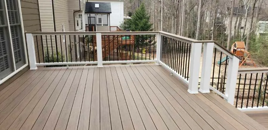 Open deck in Milton, GA by HomeVantage