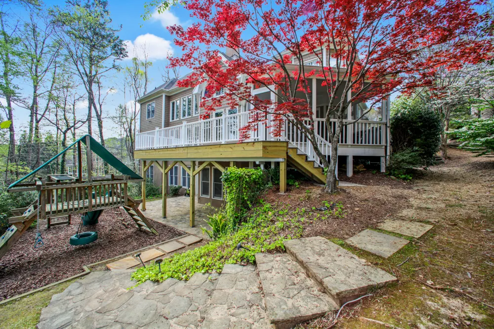 Open deck in Milton, GA by HomeVantage