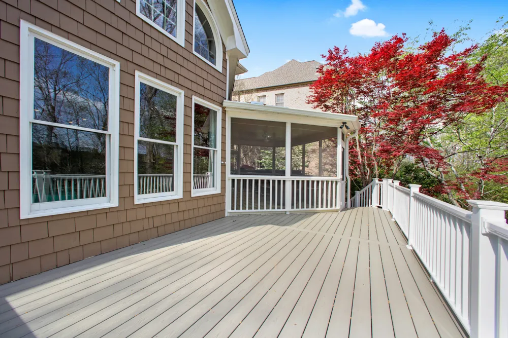 Open deck in Milton, GA by HomeVantage